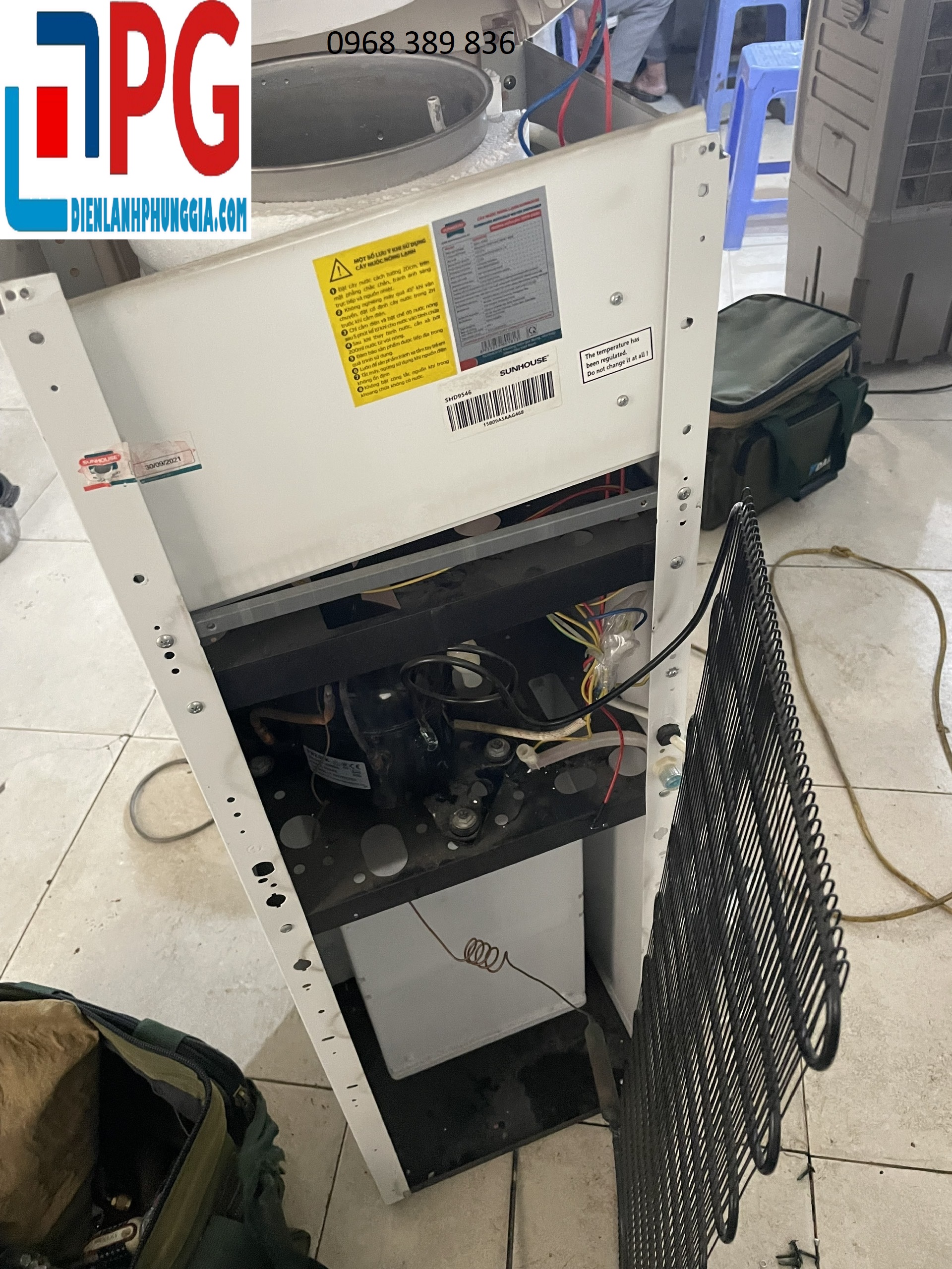 sửa cây nước nóng lạnh KĐT Smart City, điện lạnh phùng gia