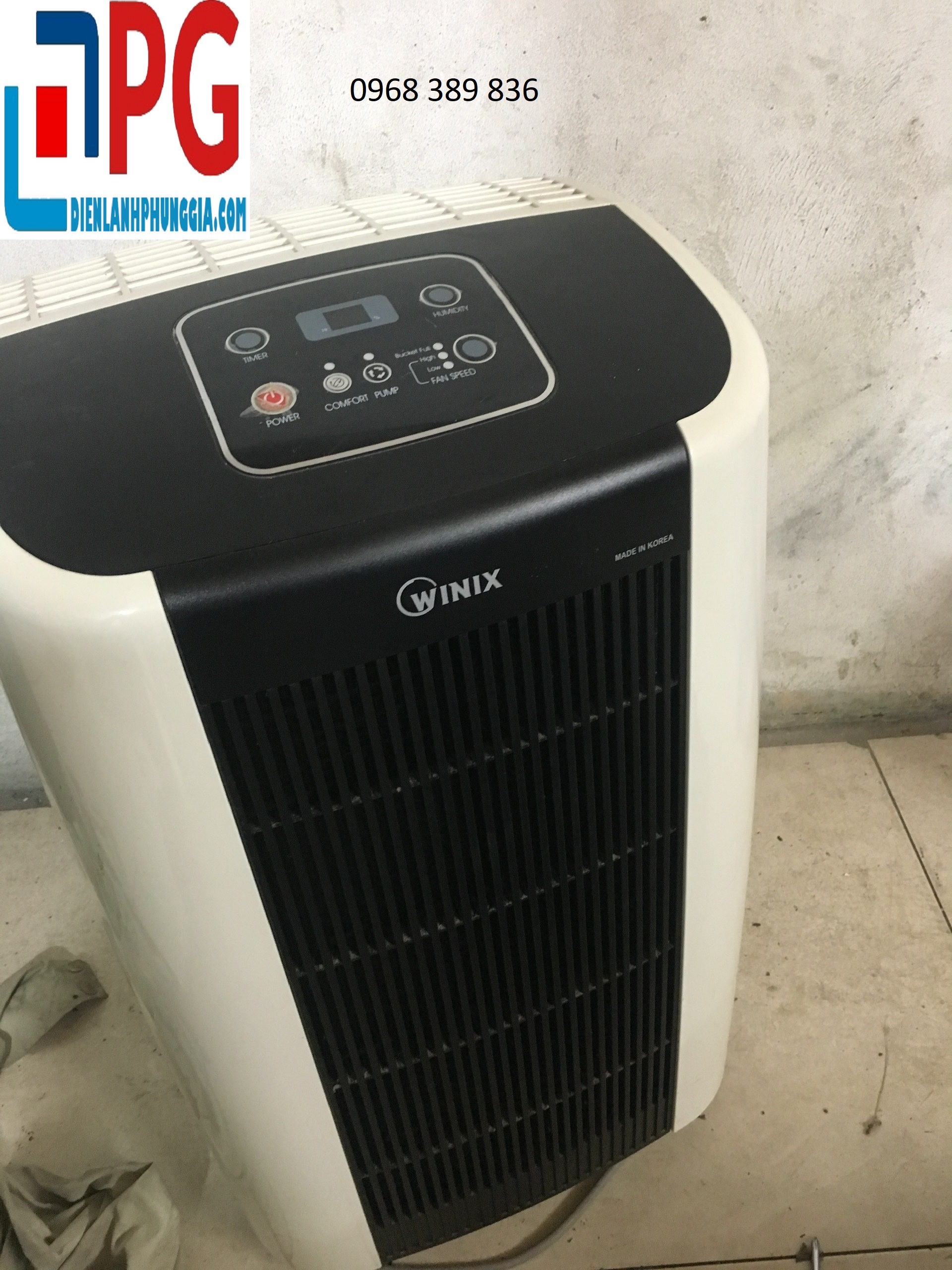 sửa máy hút ẩm tại vinhome riverside, điện lạnh phùng gia