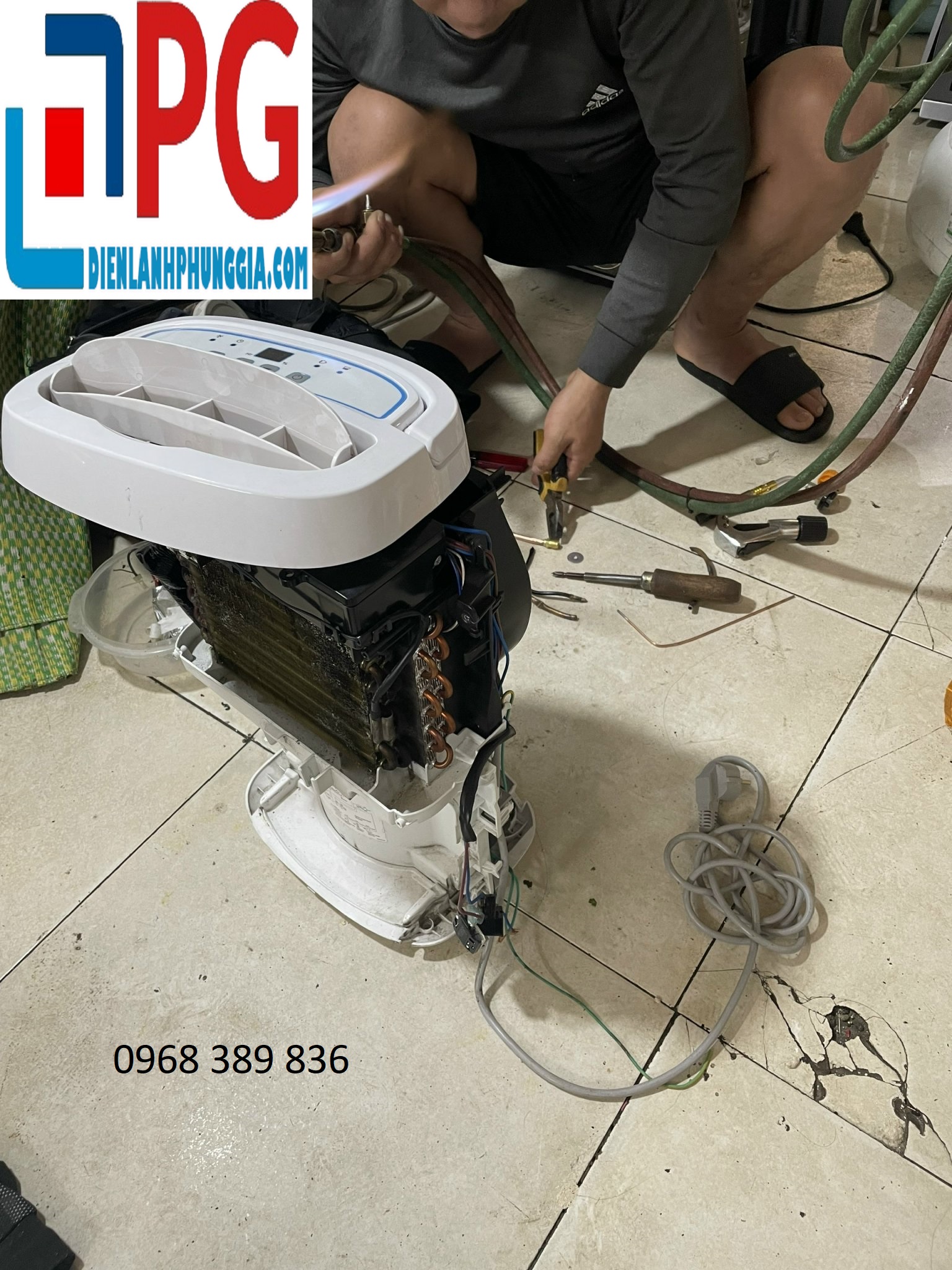 sửa máy hút ẩm khu đô thị Smartcity,điện lạnh phùng gia