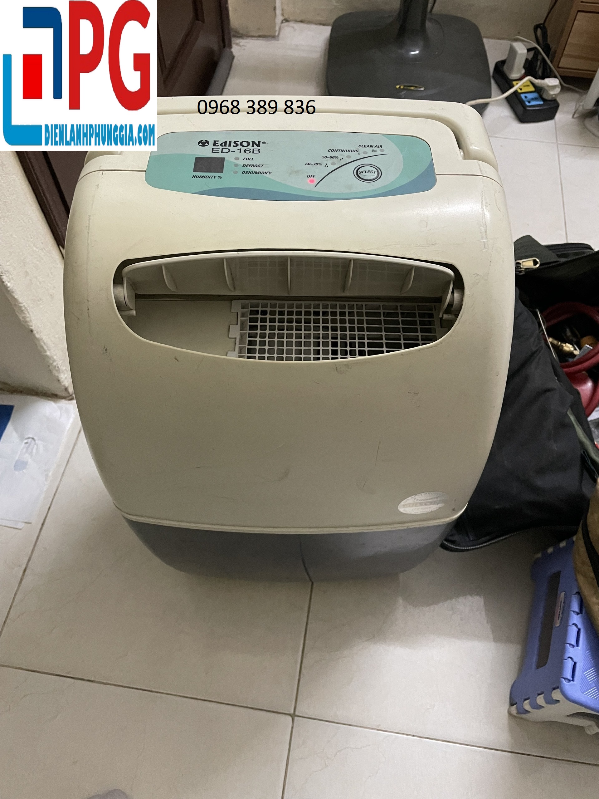 sửa máy hút ẩm khu đô thị Smartcity,điện lạnh phùng gia