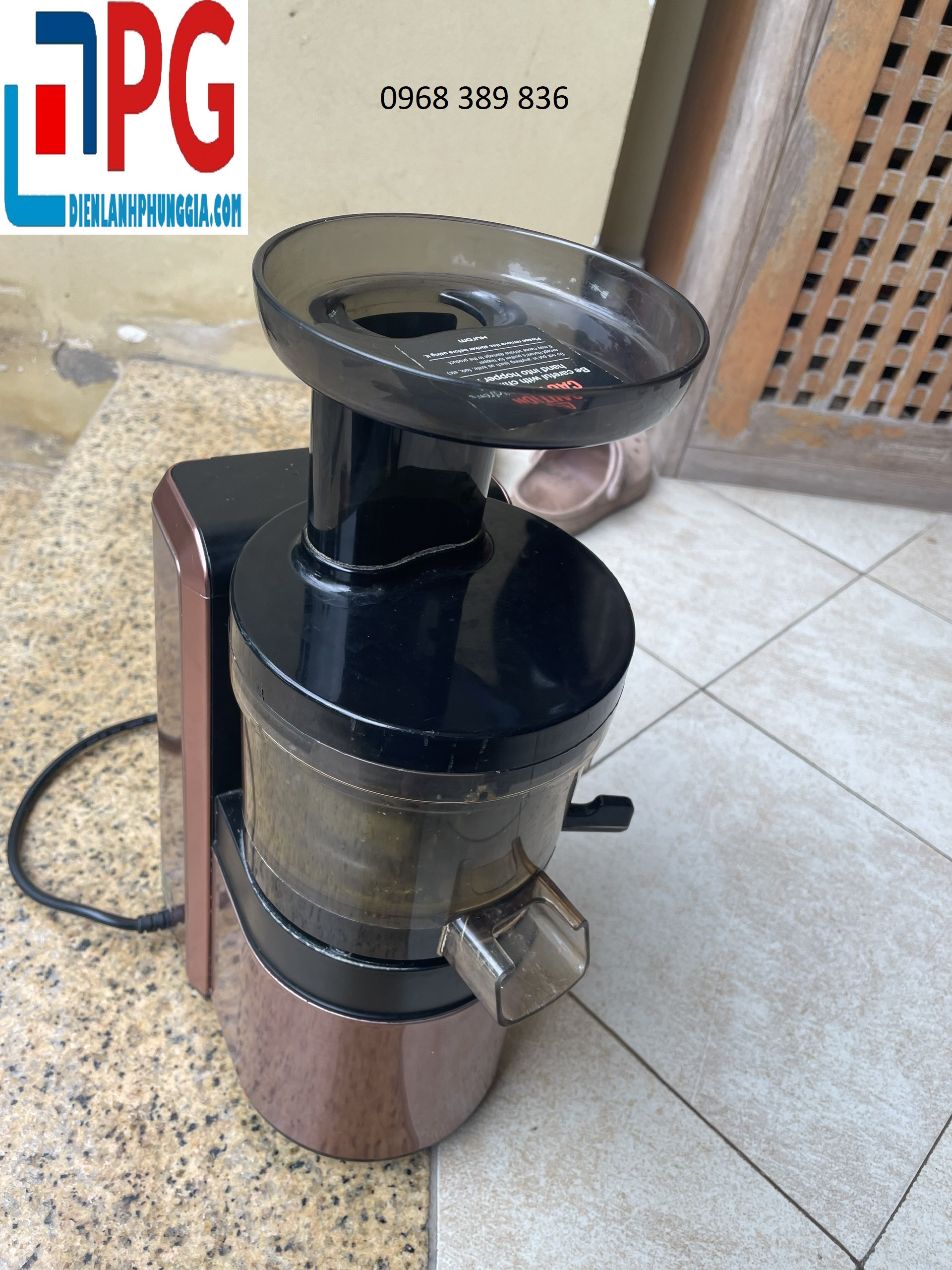 sửa máy ép chậm kđt Royal City