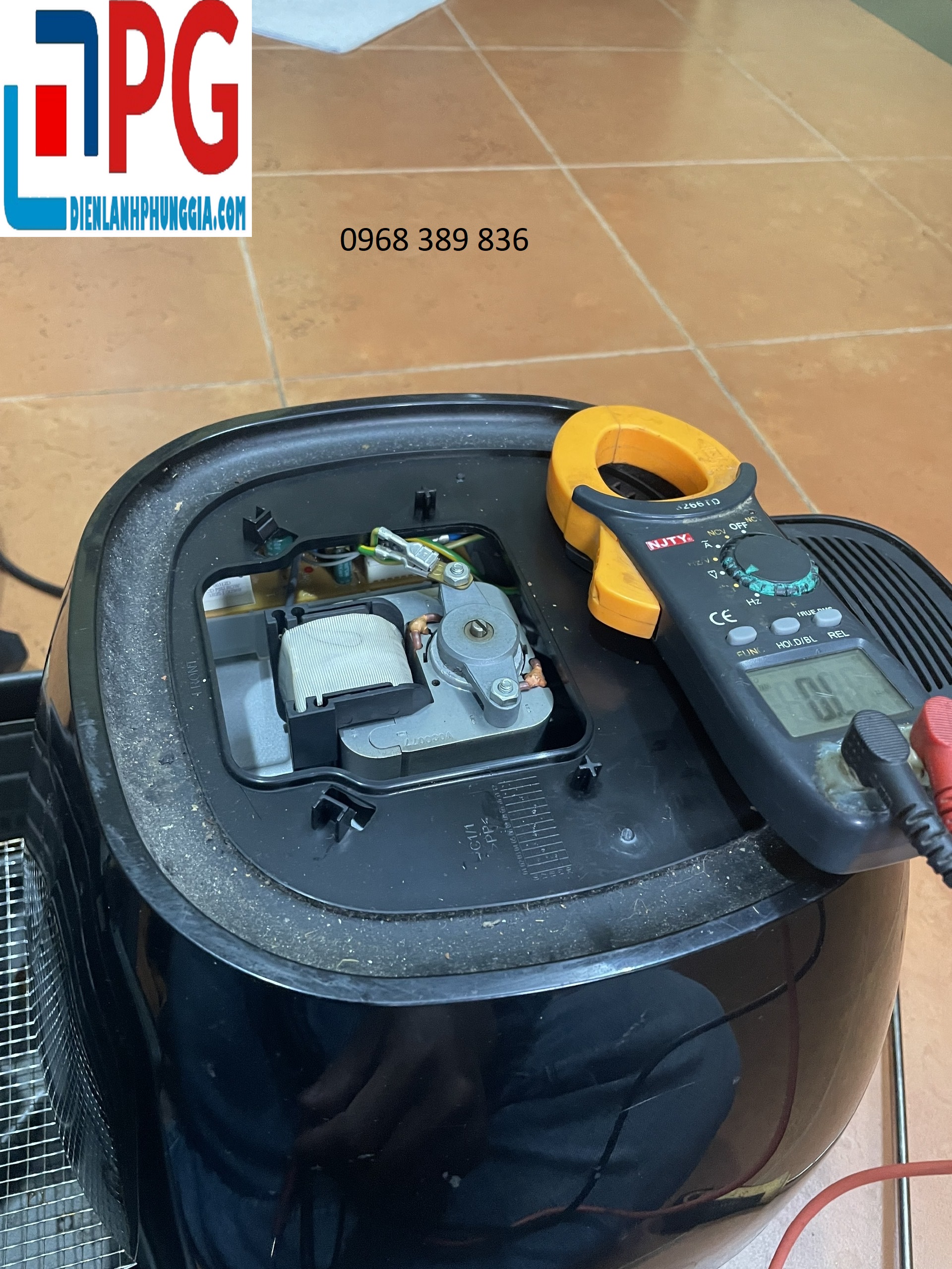 sửa nồi chiên không dầu tại Hà Đông