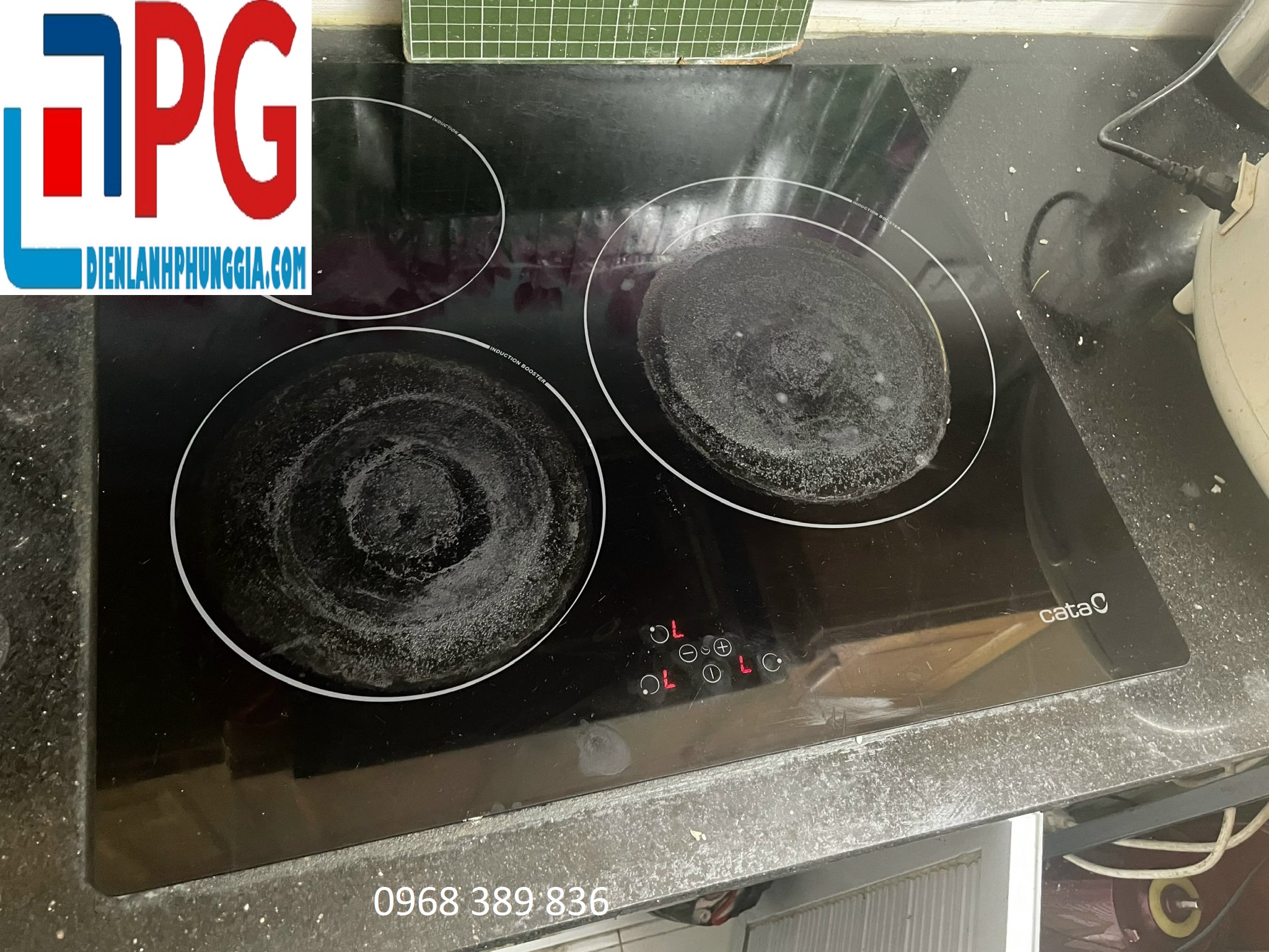 sửa bếp từ tại Linh Đàm