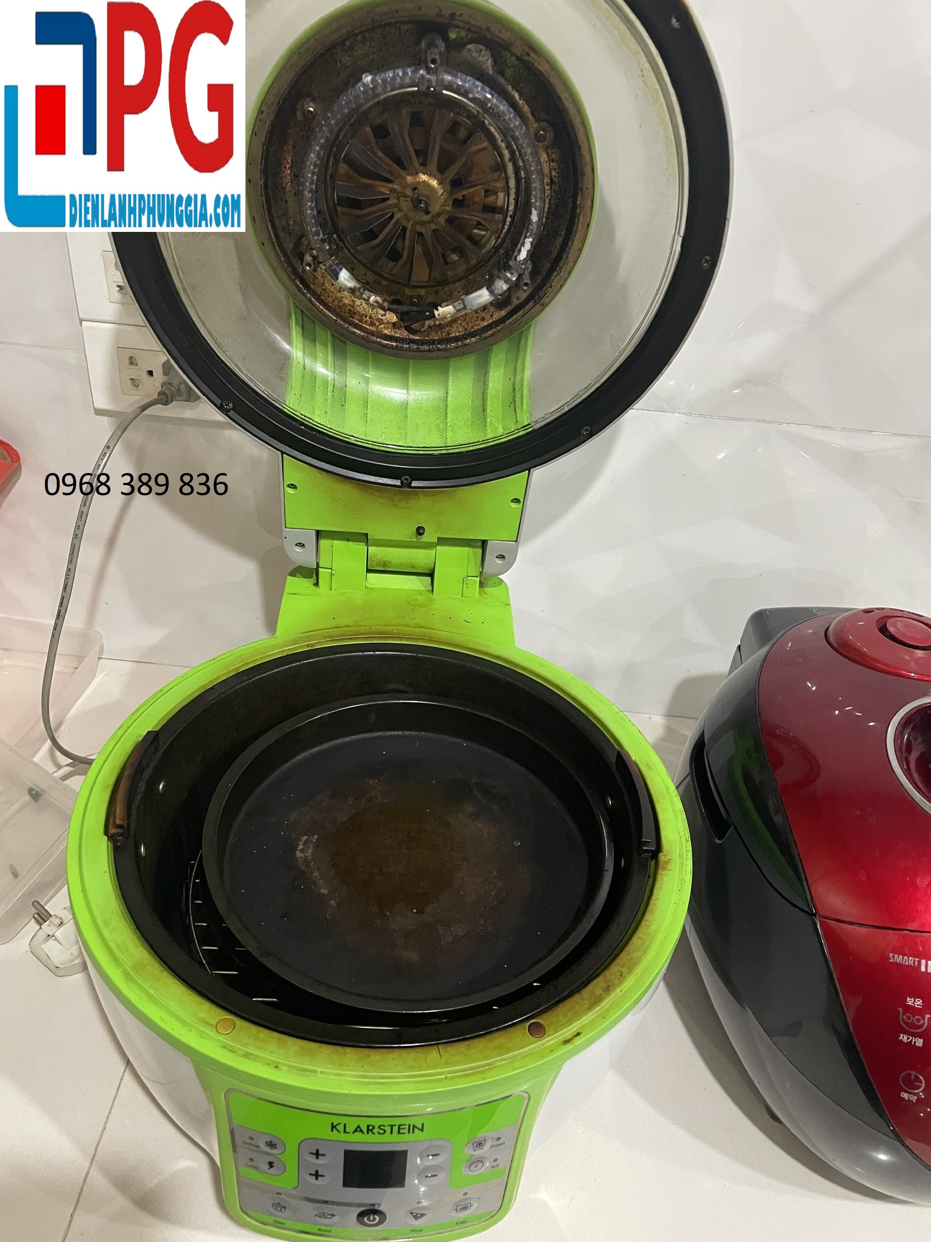 sửa nồi chiên không dầu tại Thanh Trì