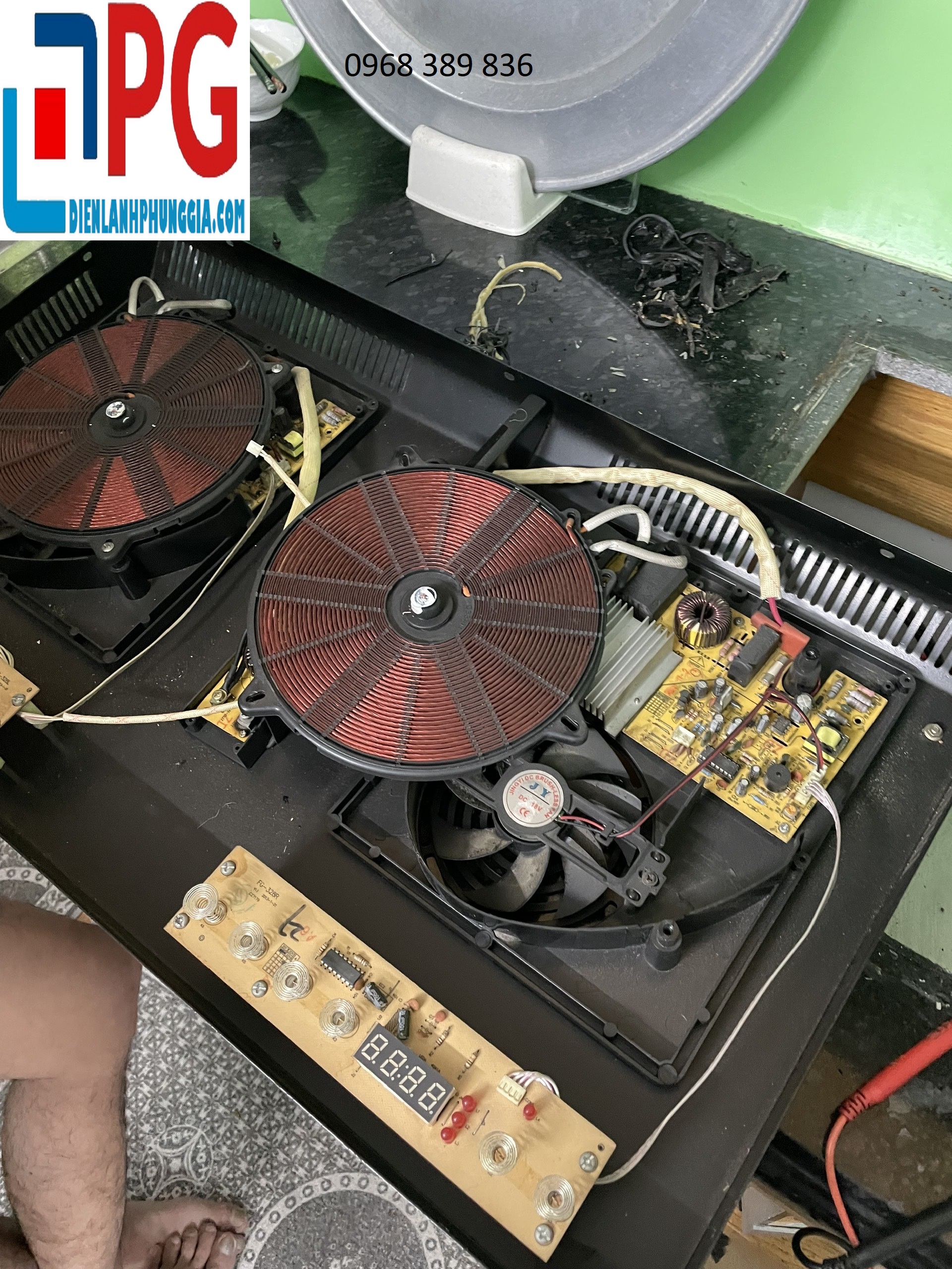 sửa bếp từ KĐT Định Công