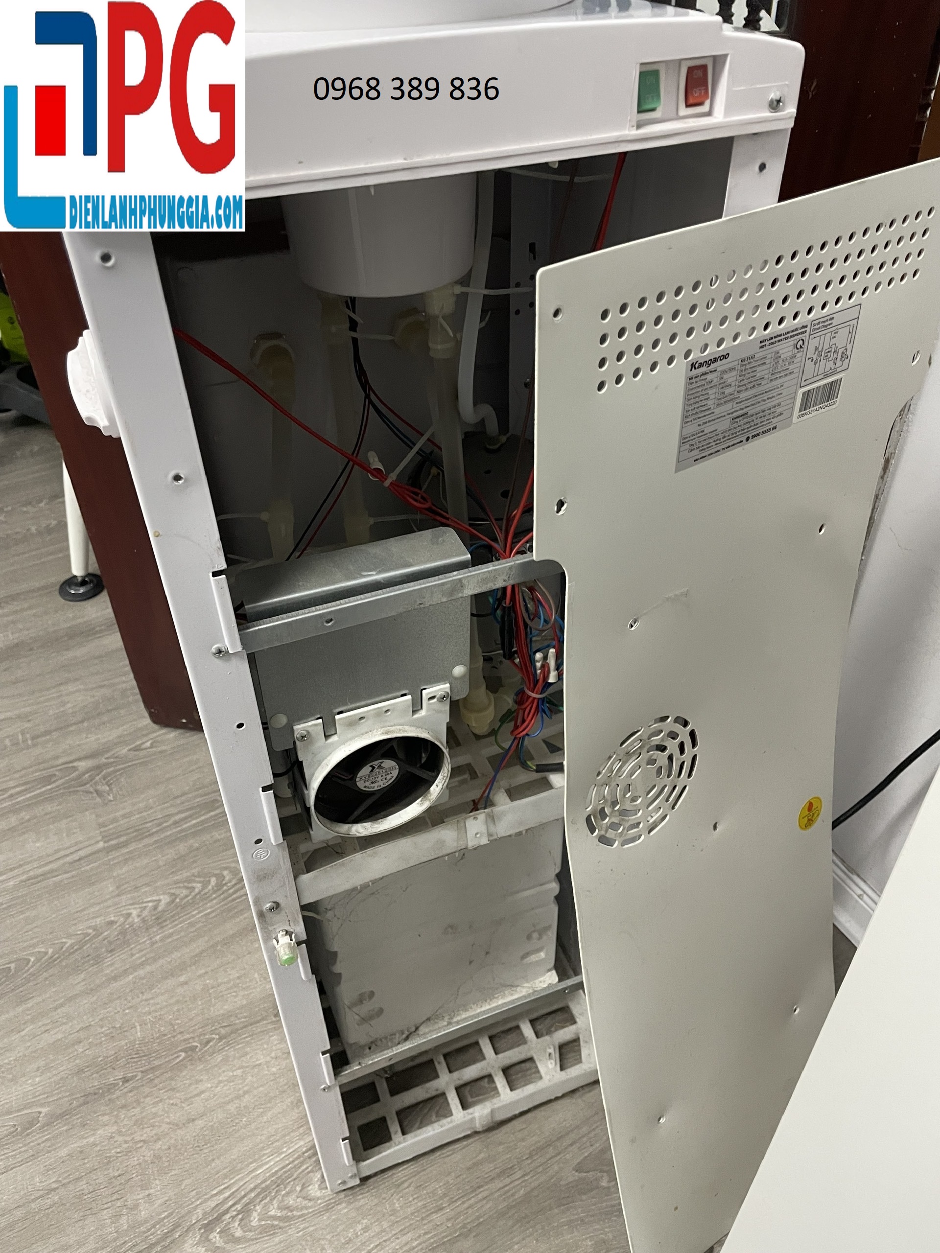 sửa cây nước nóng lạnh tại KĐT Thanh Hà