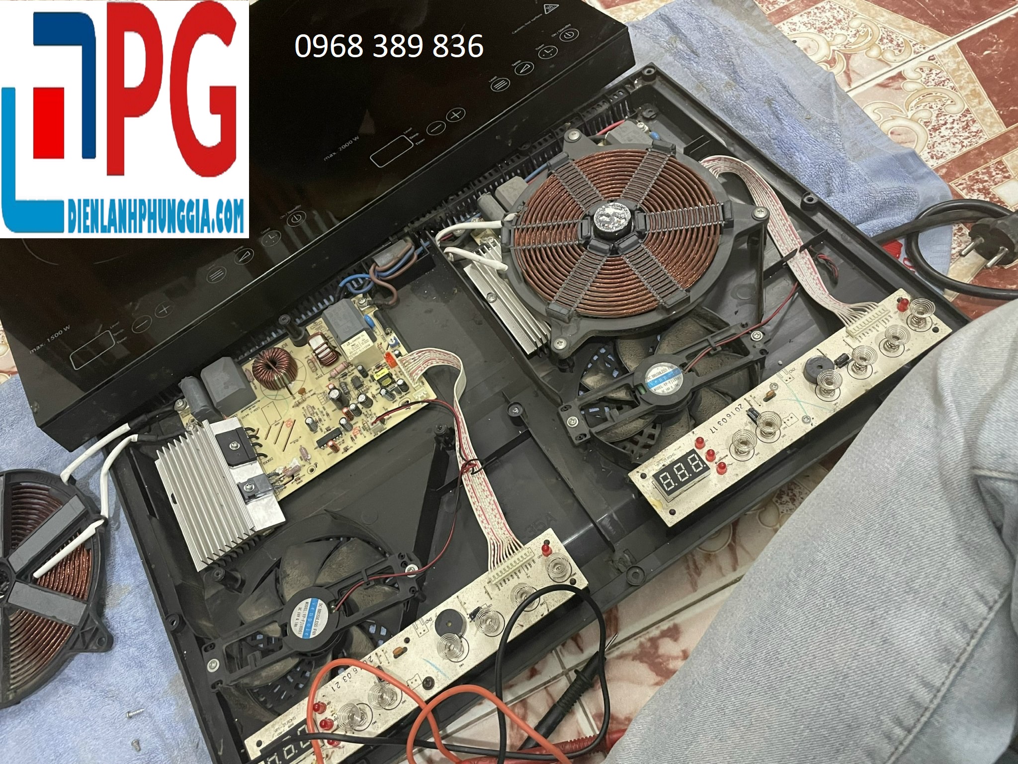 Sửa Bếp Từ Tại KĐT Thanh Hà, Hà Đông