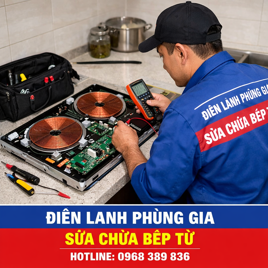 Sửa bếp từ tại Dịch Vọng Hậu Cầu Giấy