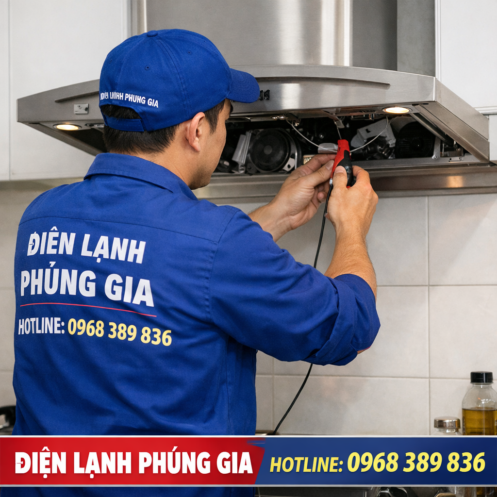 Sửa Máy Hút Mùi Tại Dịch Vọng Hậu Cầu Giấy
