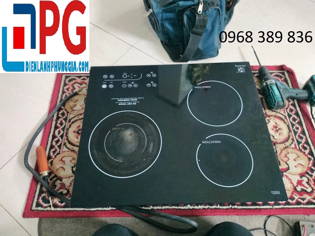 Sửa bếp từ tại Dịch Vọng Hậu Cầu Giấy