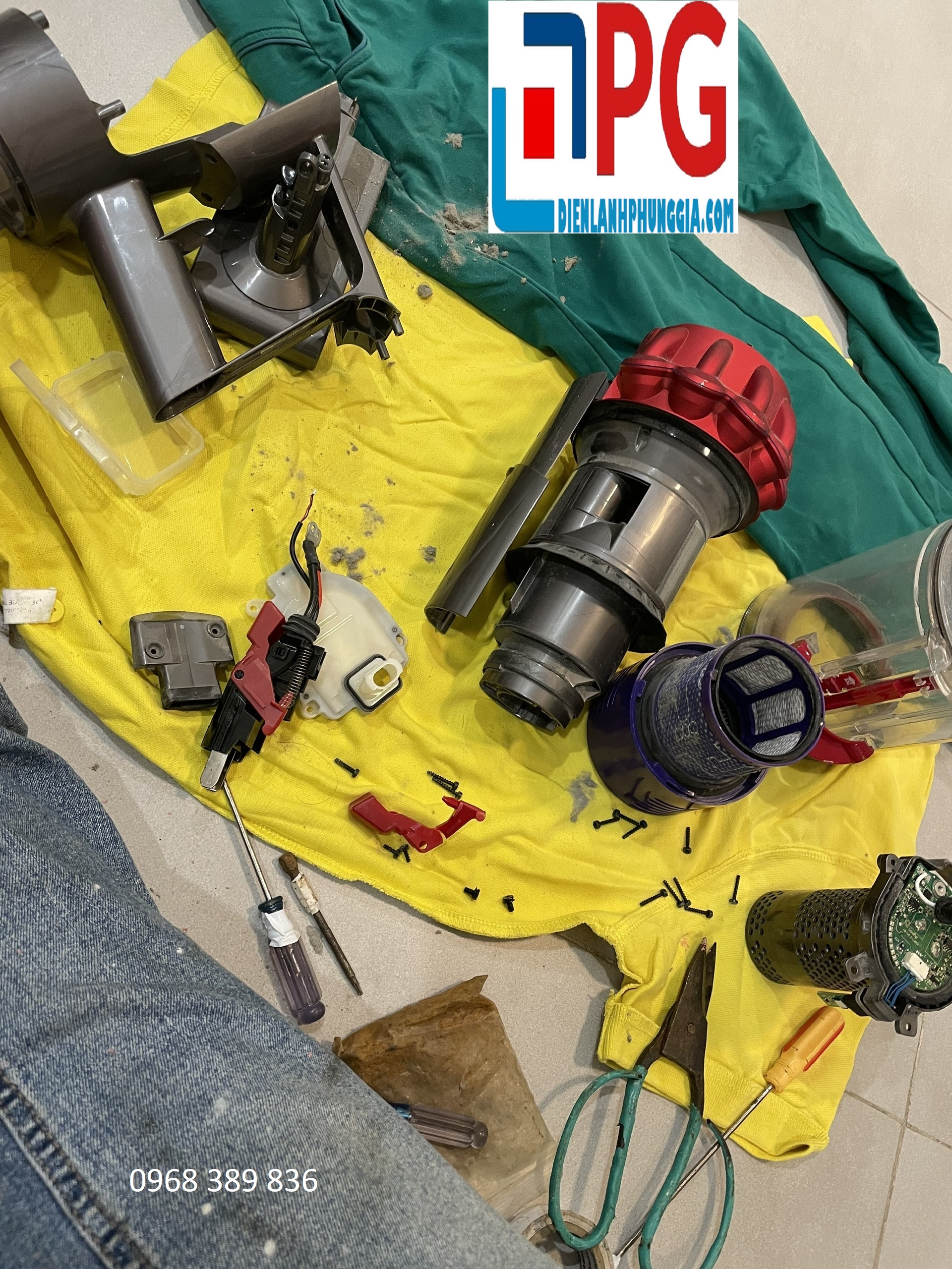 Sửa Máy Hút Bụi Dyson Tại Đường Nguyễn Xiển