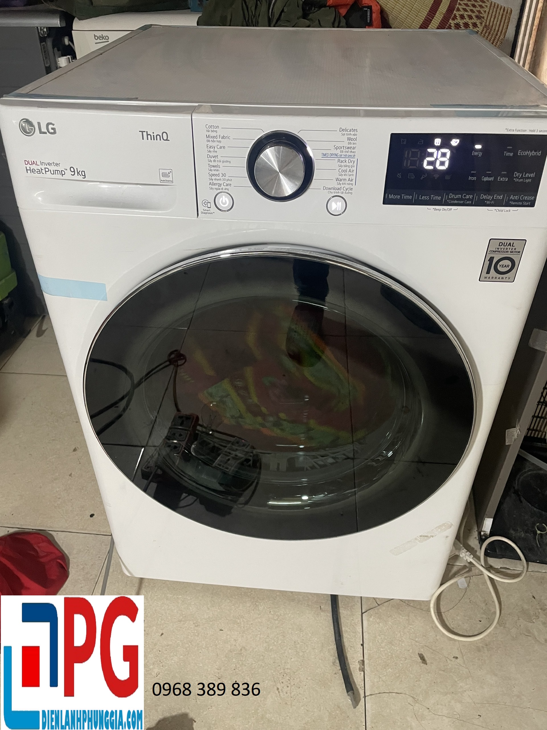 Sửa Máy Sấy Quần Áo Tại KĐT Văn Quán Hà Đông