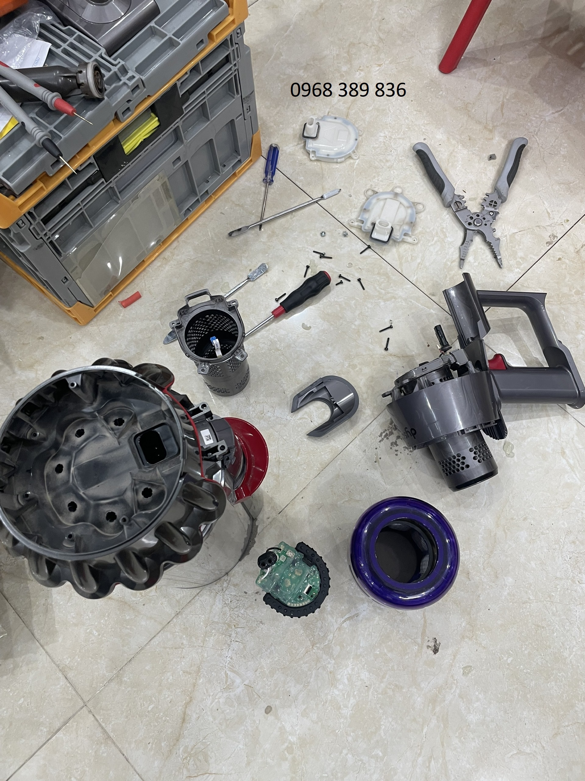 Sửa Máy Hút Bụi Dyson Tại KĐT Thanh Hà Hà Đông